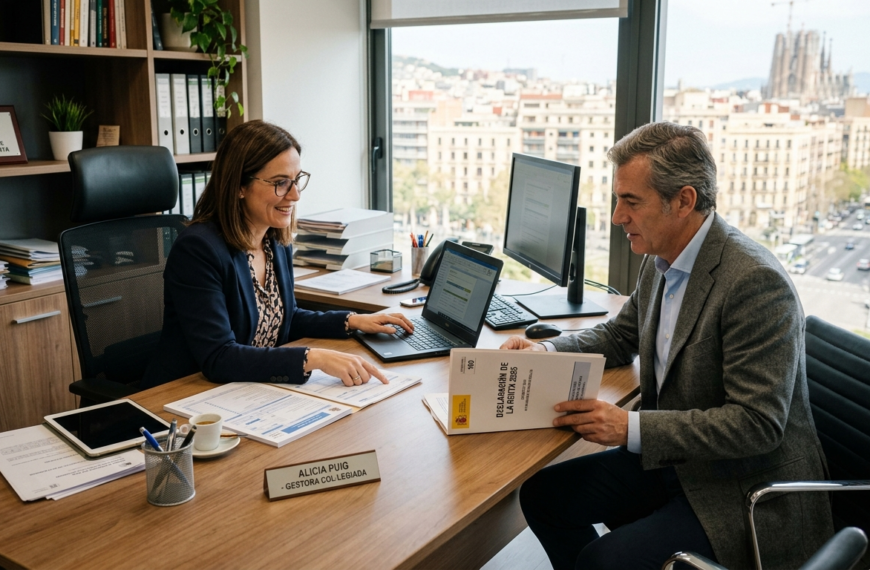 Reunió entre gestora i propietari per fer la declaració
